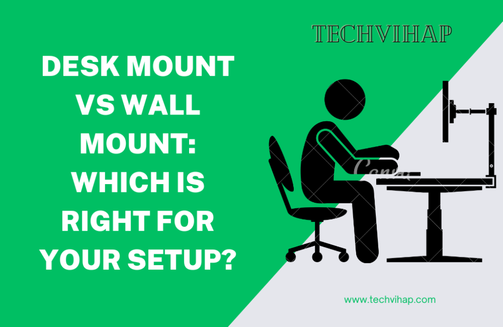 Desk Mount vs Wall Mount