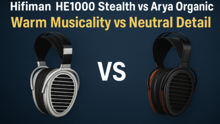 Hifiman HE1000 Stealth vs Arya Organic: Warm Musicality vs Neutral Detail